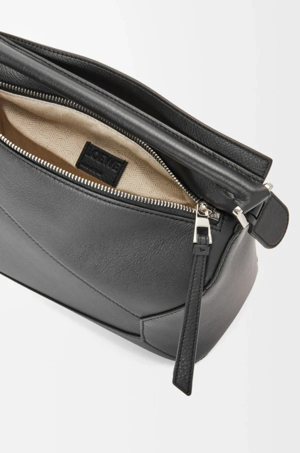 Small Puzzle Edge bag in classic calfskin