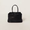 Aventure Nappa Leather Handbag Black