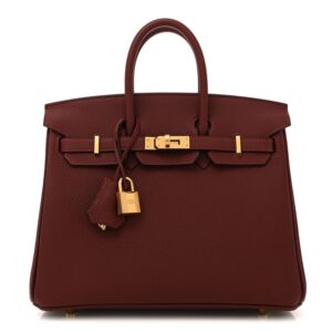 Togo Birkin 25 Rouge H