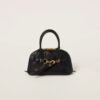 Aventure Nappa Leather Handbag Black