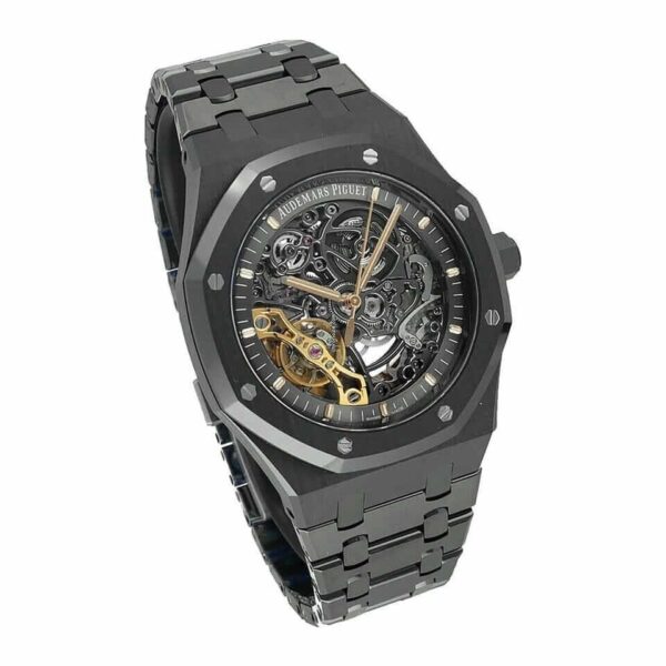 Audemars Piguet Black Skeleton Replica