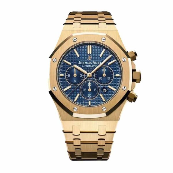 audemars-piguet-gold-royal-oak-blue-replica-2.jpg AP Yellow Gold Replica