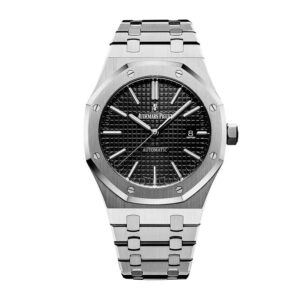audemars-piguet-jumbo-dial-black-replica.jpg Audemars Piguet Royal Oak 15400ST.OO.1220ST.01 Replica