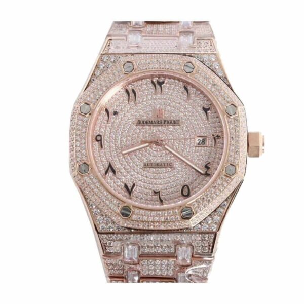 audemars-piguet-royal-oak-selfwinding-15400sr-oo-1220sr-01-iced-out-replica-1.jpg Audemars Piguet Royal Oak Iced Out Rose Gold Replica