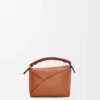 Mini Puzzle Edge bag in classic calfskin
