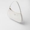Prada Cleo Glossy Leather Shoulder Bag