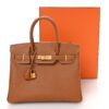 Epsom Birkin 30 Gold