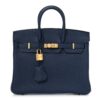 Togo Birkin 25 Bleu Abysse