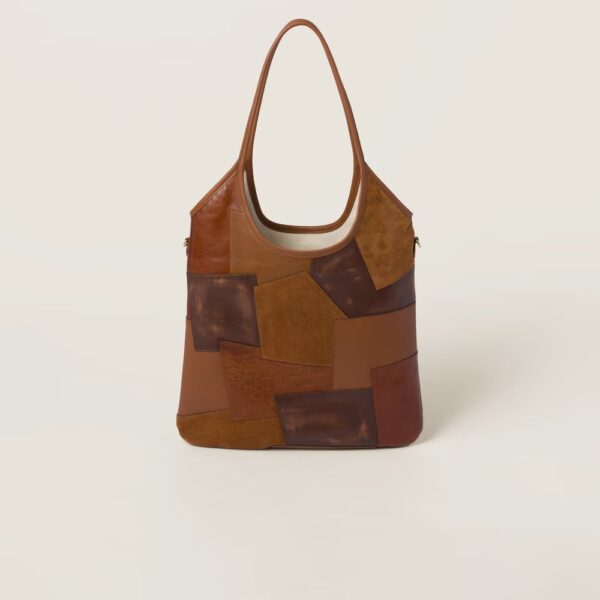 IVY Leather Patchwork Handbag