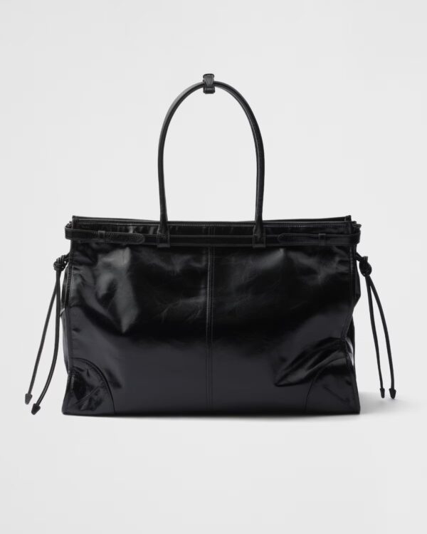 Prada Bonnie Oversized Leather Handbag