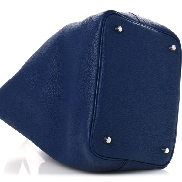 Taurillon Maurice Picotin Lock 22 MM Bleu Saphir