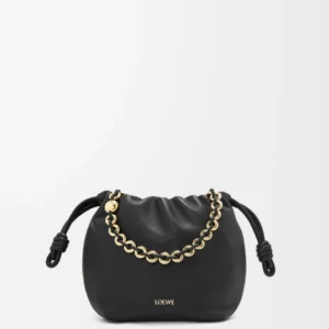 Mini Flamenco purse in mellow nappa lambskin