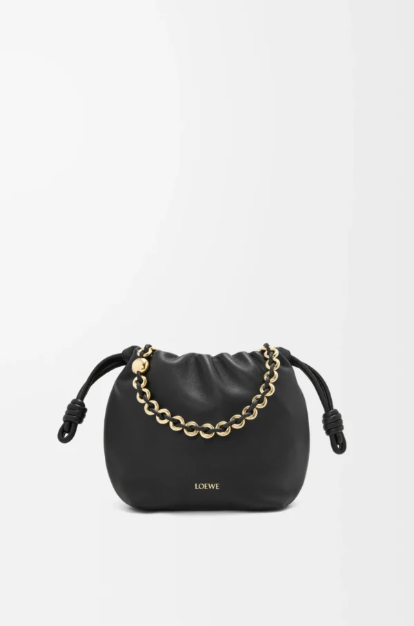 Mini Flamenco purse in mellow nappa lambskin