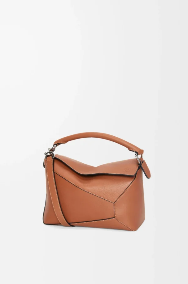Small Puzzle Edge bag in classic calfskin