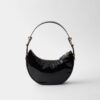 Prada Arqué Naplak Painted Leather Shoulder Bag