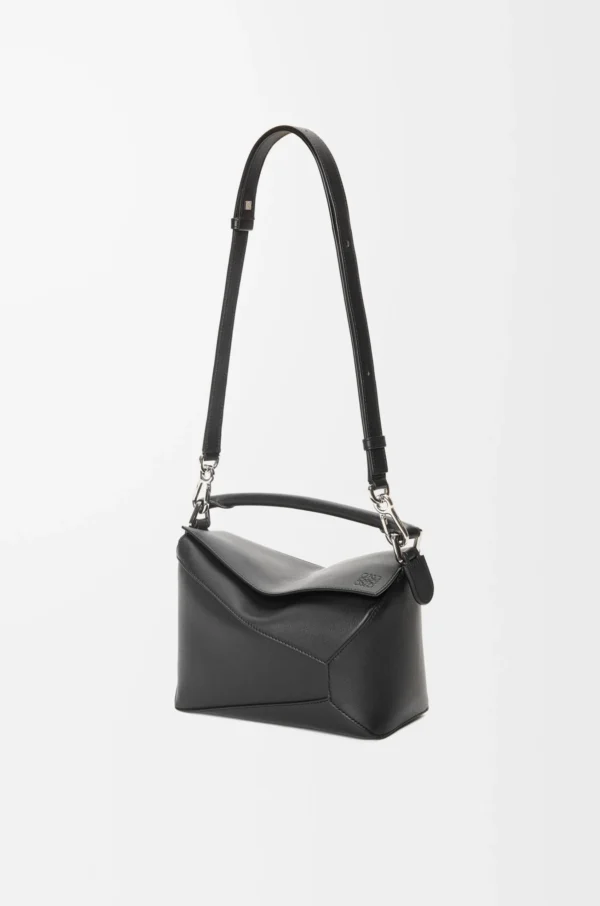 Small Puzzle Edge bag in classic calfskin