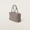 Leather Beau Handbag Clay-gray
