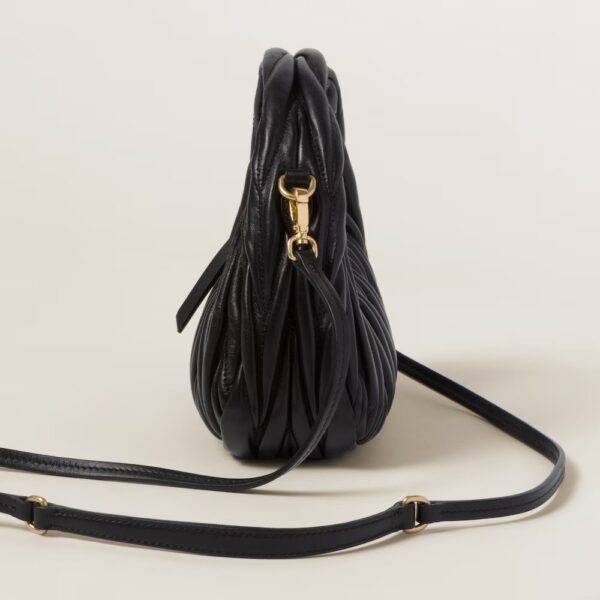 Wander Matelassé Mini Hobo Bag