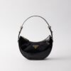 Prada Arqué Naplak Painted Leather Shoulder Bag
