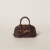 Aventure Nappa Leather Handbag Shrubby Oak Color