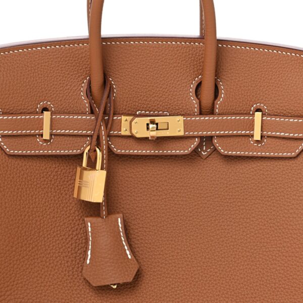 Togo Birkin 25 Gold