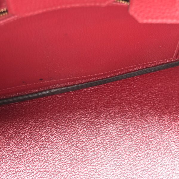 Togo Birkin 25 Rouge Grenat