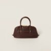 Aventure Nappa Large Leather Handbag Shrubby Oak Color