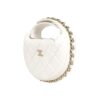 CHANEL 23C POUCH EVENING BAG WHITE