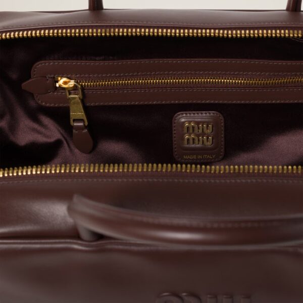 Leather Beau Handbag Shrubby Oak Color