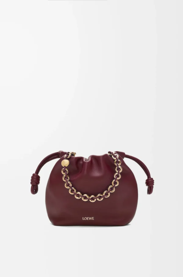 Mini Flamenco purse in mellow nappa lambskin