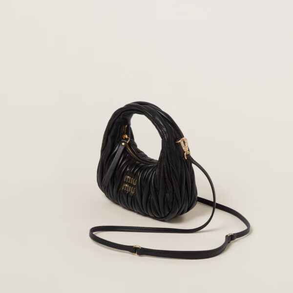 Wander Matelassé Mini Hobo Bag
