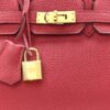 Togo Birkin 25 Rouge Grenat