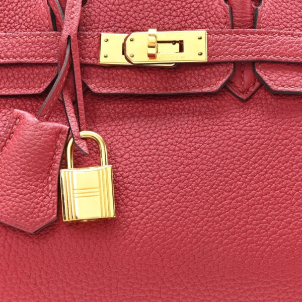Togo Birkin 25 Rouge Grenat