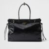 Prada Bonnie Oversized Leather Handbag