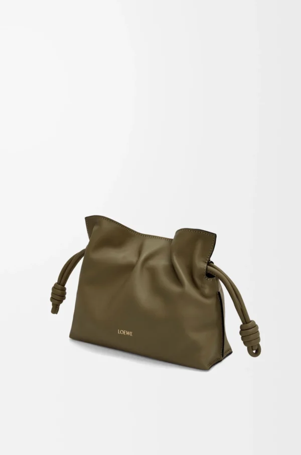 Mini Flamenco clutch in nappa calfskin