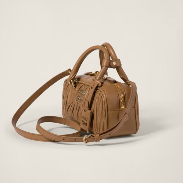 eefc13a664a6a2636771d6b54717530b.jpg Arcadie Matelassé Small Soft Lamb Leather Handbag