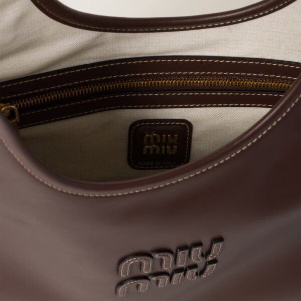 IVY Leather Handbag Shrubby Oak Color