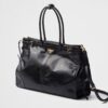 Prada Bonnie Oversized Leather Handbag