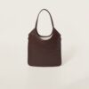 IVY Leather Handbag Shrubby Oak Color