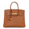 Epsom Birkin 30 Gold