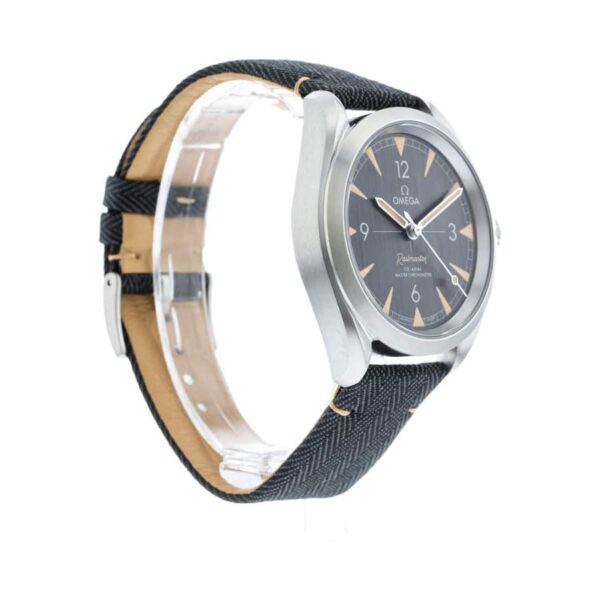 Omega Railmaster Black Replica