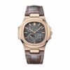 Patek Philippe Nautilus Gold Leather Replica