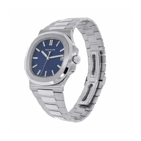 Patek Philippe Nautilus Platinum Blue Replica