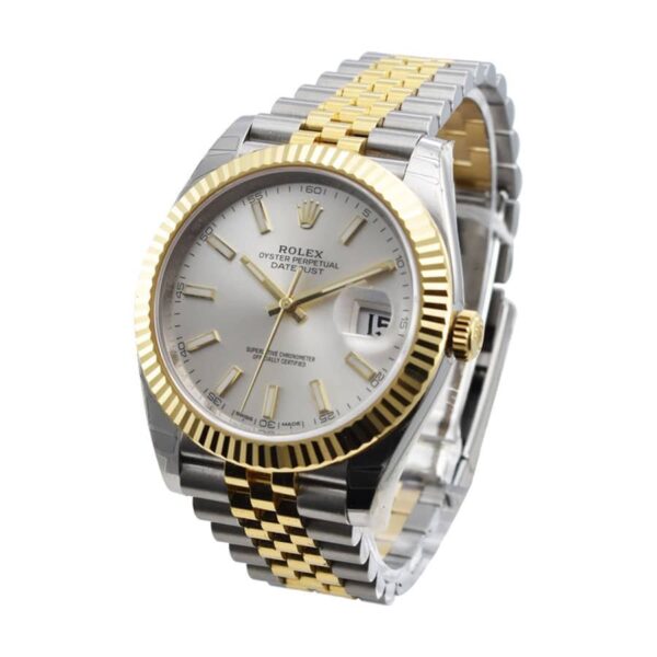 rolex-datejust-126333-yellow-gold-steel-silver-dial-jubilee-replica.jpg Datejust Watch Replica