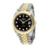 Rolex Datejust Black Diamond Dial Steel Yellow Gold 126303BKDJ Jubilee Replica