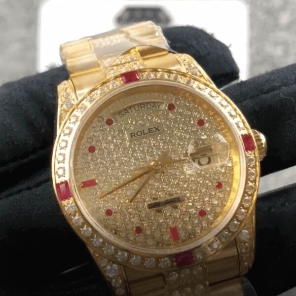 rolex-datejust-diamond-dial-replica-1.jpg Rolex Datejust 116625 Yellow Gold Diamond Dial Iced Out Replica