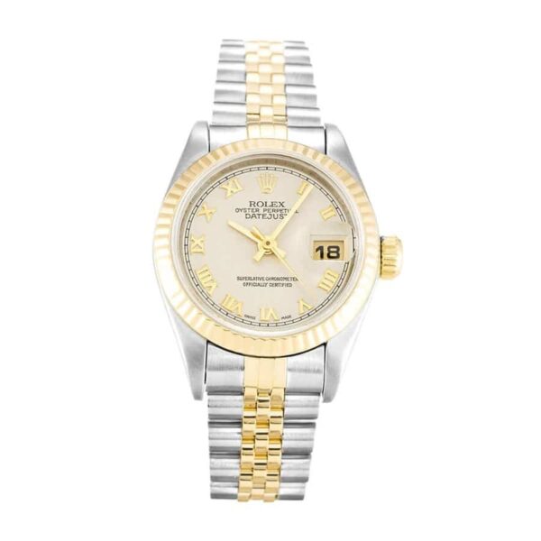 rolex-datejust-ivory-roman-numeral.jpg Rolex 69173 Replica