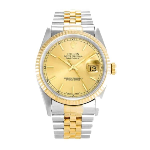 rolex-datejust-two-tone.jpg Rolex Datejust 116233 Champagne Dial Replica