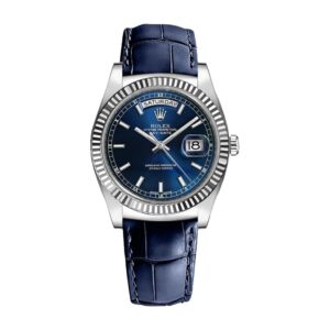 rolex-day-date-118139.jpg Rolex Day-Date 118139-0004 V5 Stainless Steel Blue Dial Replica