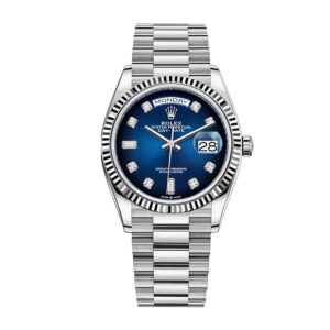 rolex-day-date-36-blue-dial-128239-replica.jpg Rolex Day-Date 128239 Blue Dial With Diamond Replica